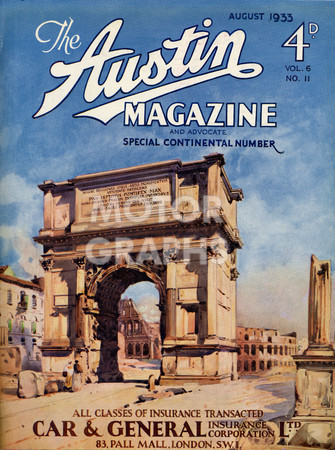 Austin Magazine 1933 August