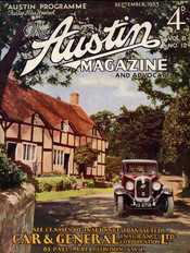 Austin Magazine 1933 September