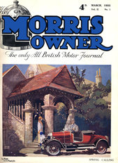 Morris Owner 1925 March