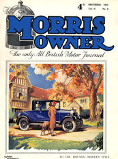 Morris Owner 1925 November