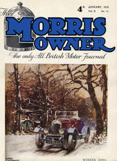 Morris Owner 1926 January