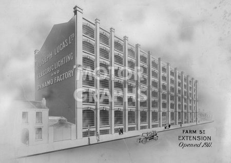 Lucas factory Birmingham 1911