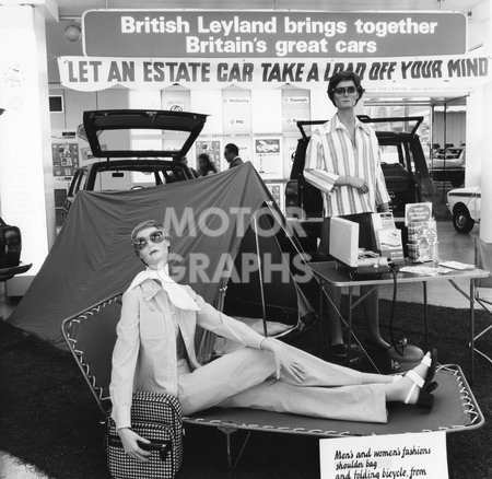 Leyland Cars London showroom 1972