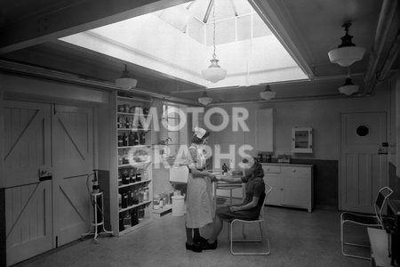 Abingdon factory MG 1947