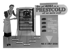 Prestcold Refrigerator (fridge) 1940