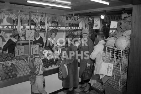 Birmingham Bull Ring Market 1964