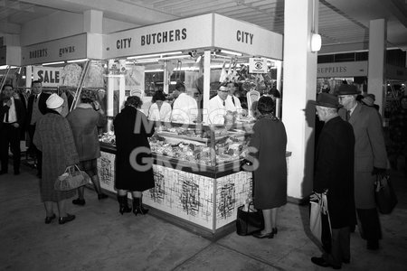 Birmingham Bull Ring Market 1964