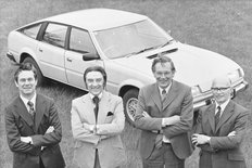 Launch of Rover 3500 (SD1) 1977