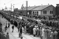 Austin's funeral procession 1941