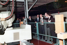 Prince Charles Metro launch 1980