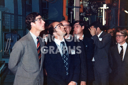 Prince Charles Metro launch 1980