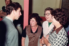 Prince Charles Metro launch 1980