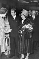 Lord Snowdon and Princess Margaret 1963