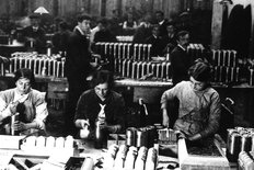 Wolseley factory Birmingham circa 1916