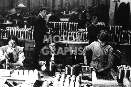 Wolseley factory Birmingham circa 1916