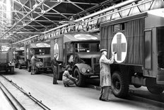 Longbridge factory Austin 1940s