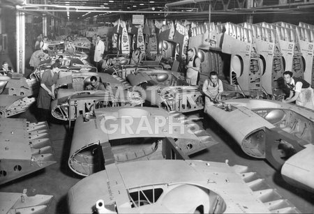 Longbridge factory Austin 1940s