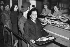 Nuffield canteen 1940s