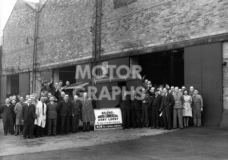 Ward End factory Morris Commercial 1945
