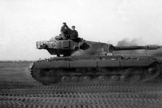 Conqueror battle tank circa 1955