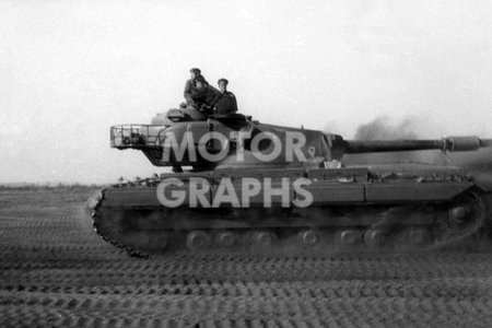 Conqueror battle tank circa 1955