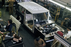Solihull factory British Leyland 1970s