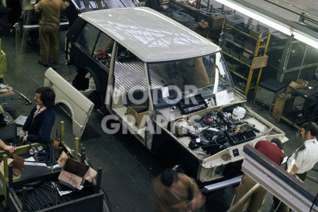 Solihull factory British Leyland 1970s