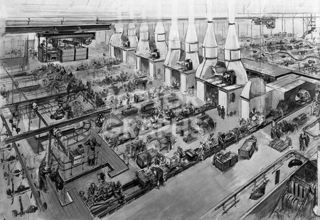 Cowley factory Morris Motors 1925