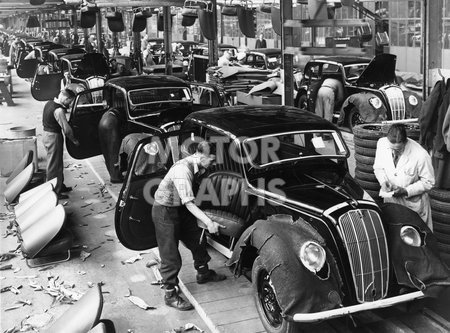 Cowley Factory Morris Motors 1945