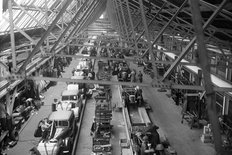 Abingdon factory MG 1949