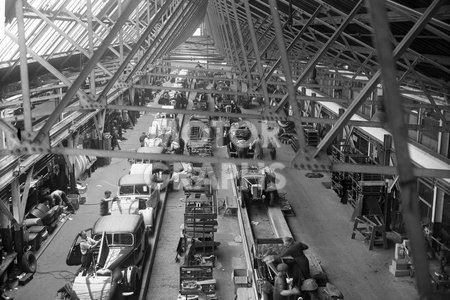 Abingdon factory MG 1949