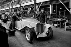 Abingdon factory MG 1949