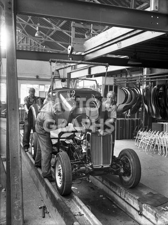 Abingdon factory MG 1950