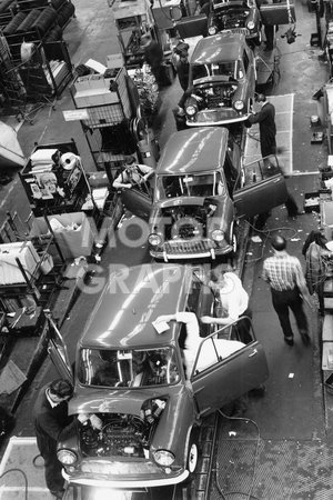 Cowley factory BMC 1965