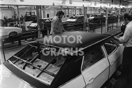 Cowley factory British Leyland 1975