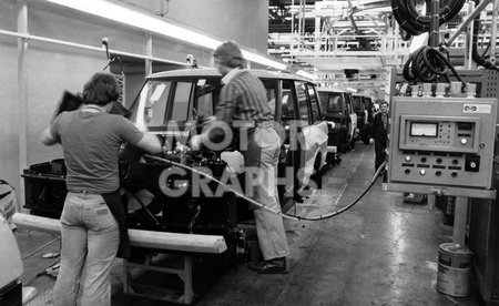 Solihull factory British Leyland 1981