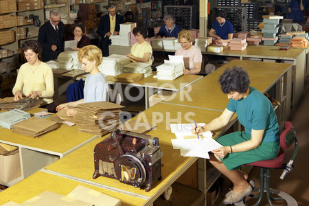 Cowley factory BMC 1966 Liaison Department