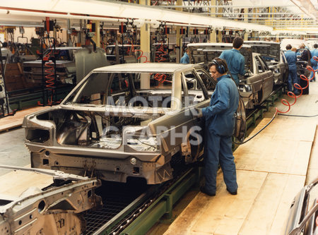 Cowley factory Rover Group 1986