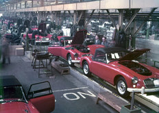 Abingdon factory MG 1958