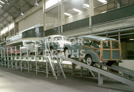BMC cars for despatch 1959