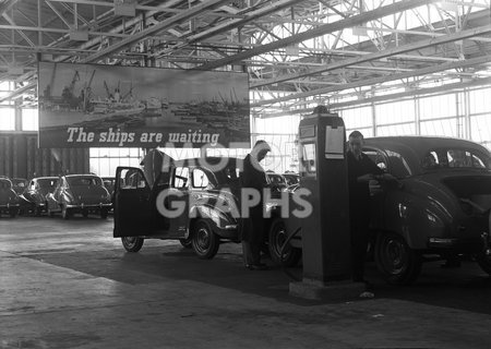 Longbridge factory Austin 1951