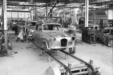 Longbridge factory Austin 1951