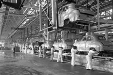 Longbridge factory BMC 1953