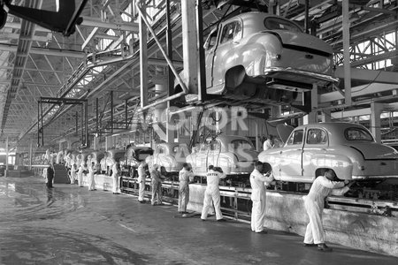 Longbridge factory BMC 1953