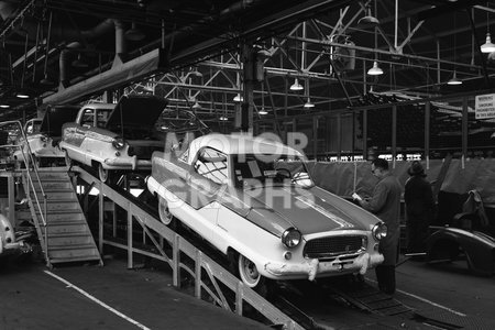 Longbridge factory BMC 1956