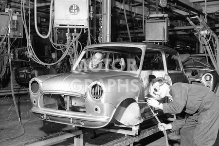 Longbridge factory BMC 1959