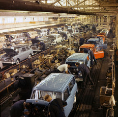 Longbridge factory BMC 1965