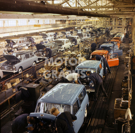 Longbridge factory BMC 1965