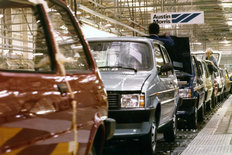 Longbridge factory British Leyland 1980