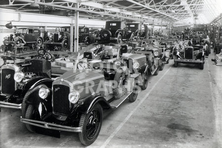 Longbridge factory Austin 1930s